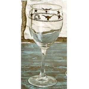 West Creation® Longhorn Wine Glass 10 1/2 oz Set of 3